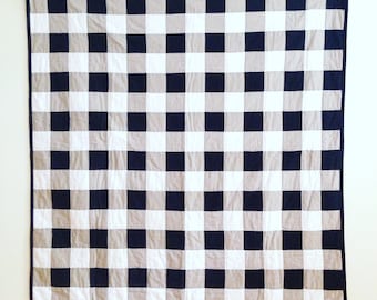 Gingham Check Quilt