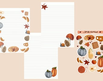 All the Fall Feels Stationary Set