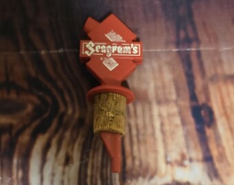 Pre 1970's Seagram's Whiskey Bottle Topper Dispenser