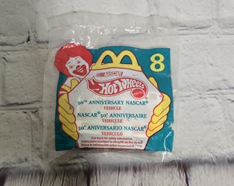 1998 McDonalds NASCAR Hot Wheels Car 50th Anniversary #8 (NEW)