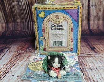 Vintage Calico Kittens by Enesco-dare to Dream, Cat Changes Coming