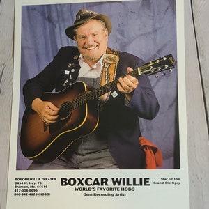 1990&#39;s Boxcar Willie Press Photo 8x10 Photograph