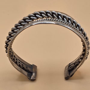 Egyptian Silver Cuff Bracelet