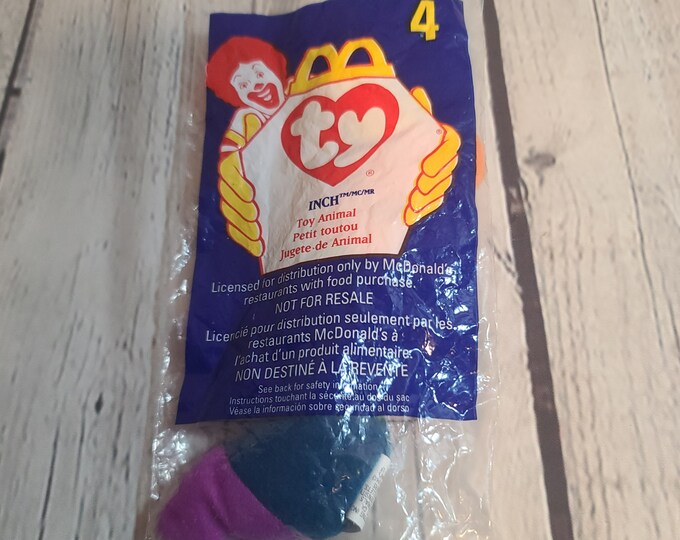 1998 Mcdonalds TY Beanie Babies inch New in Package 4, Inch Worm - Etsy