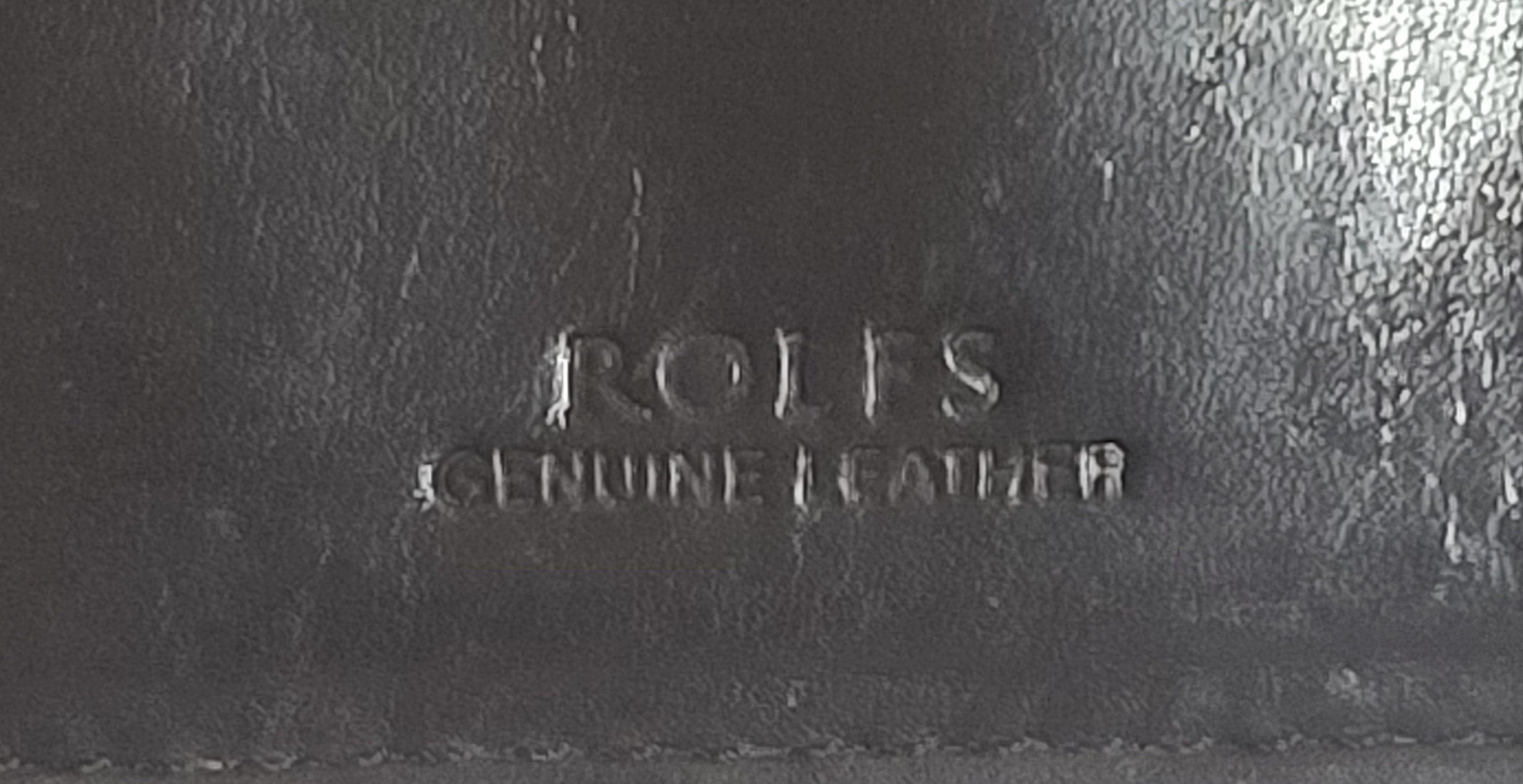 Rolfs Genuine Leather Checkbook Cover Etsy