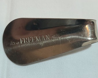 Freeman Shoehorn Advertising "It's A Freeman Shoe"