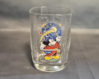2000 McDonald's Walt Disney Mickey Millennium Glass "Epcot"