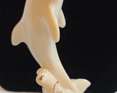 1980 39 s Lenox Ivory and 24 Karat Accents quot Dolphin quot