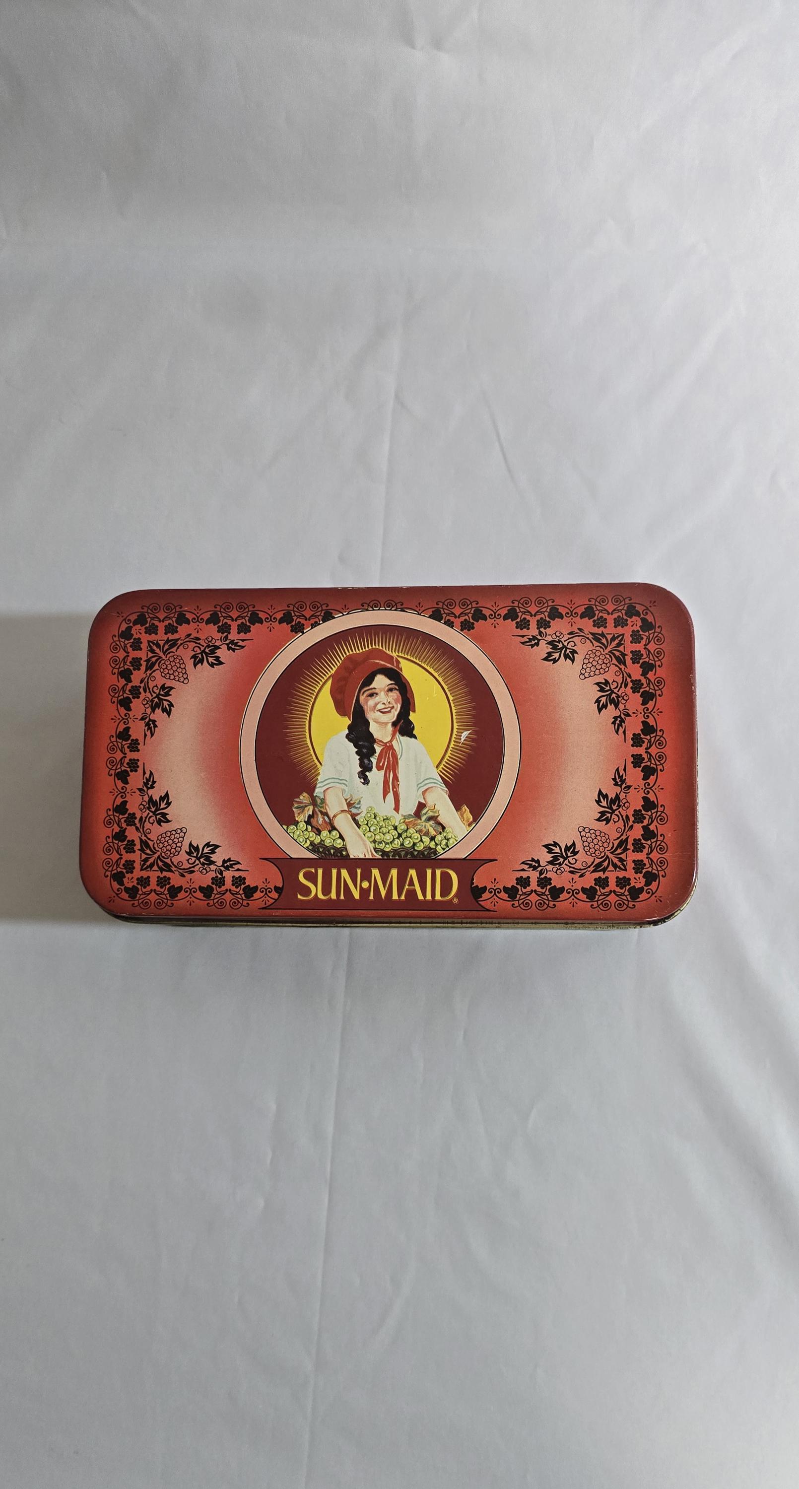 Sun Maid Raisins Tin - Etsy