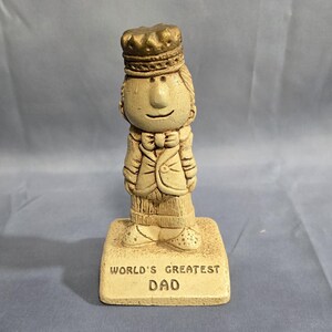 1970 PAULA &quot;World&#39;s Greatest DAD&quot; Figurine W-136