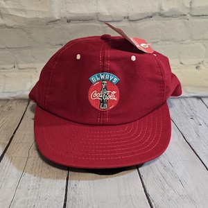 1990&#39;s Always Coca-Cola Louisville Snap Back Cap/Hat Classic (Rare) (New)