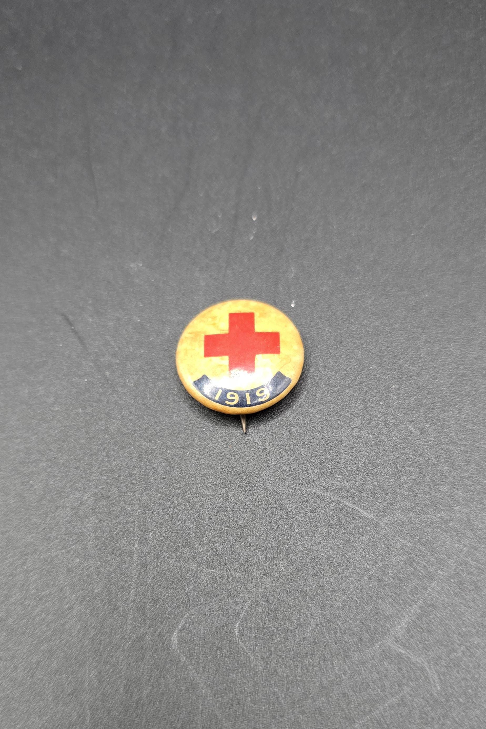 Wwi Red Cross Pin - Etsy