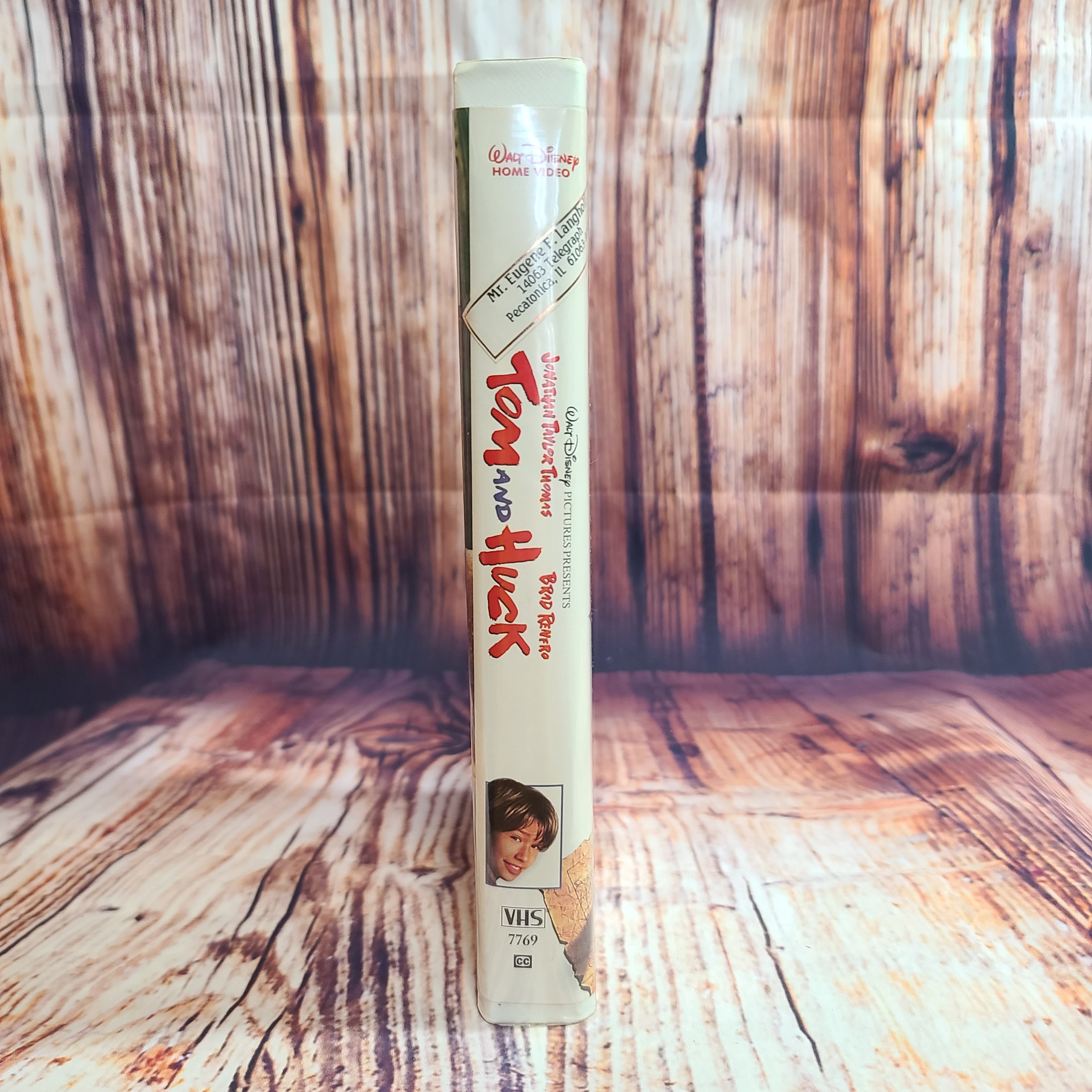 1996 Tom and Huck Walt Disney VHS Tape Clamshell Case 7769 - Etsy, image size:2992x2992