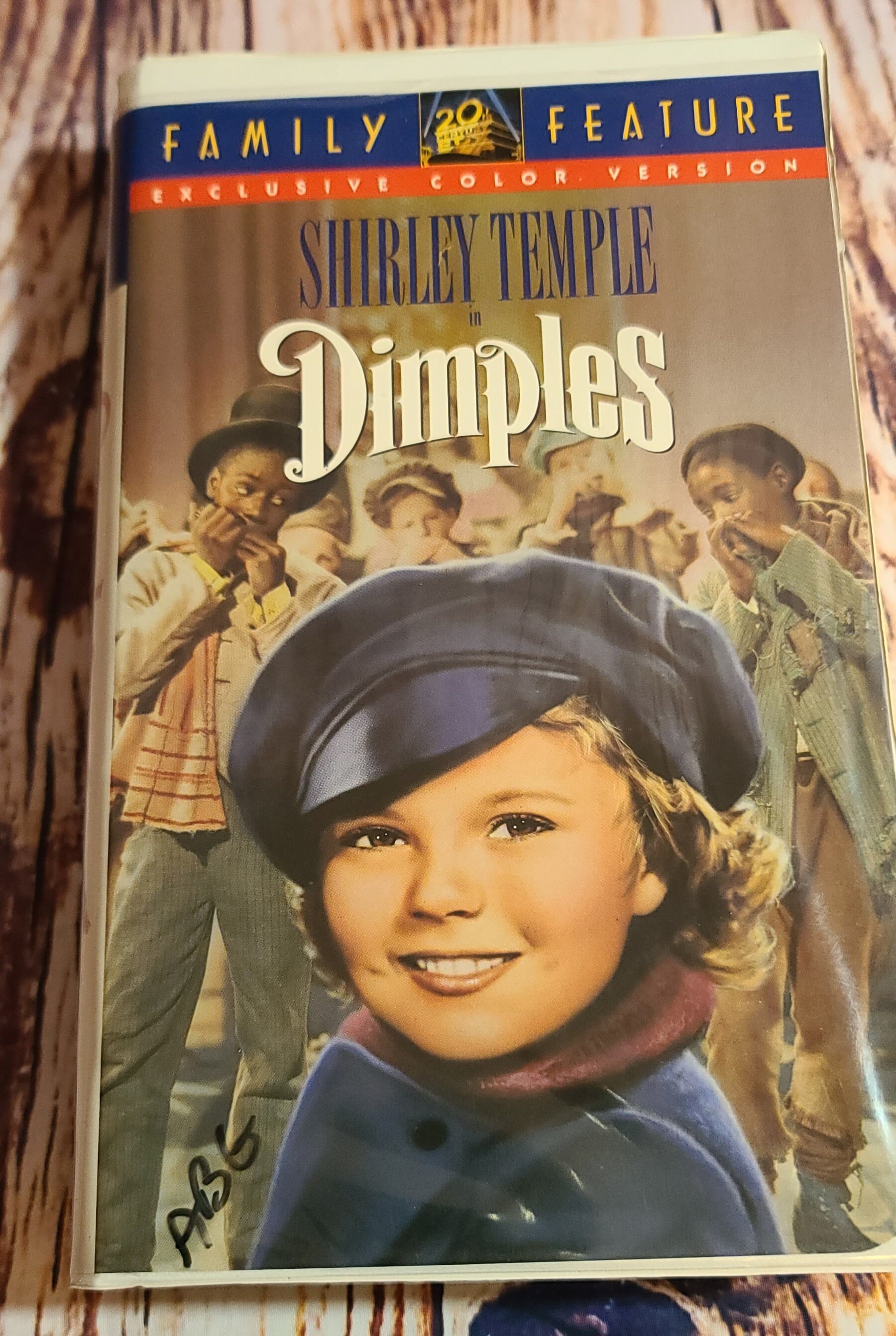 1994 Shirley Temples dimple VHS Tape Clam Shell Case - Etsy