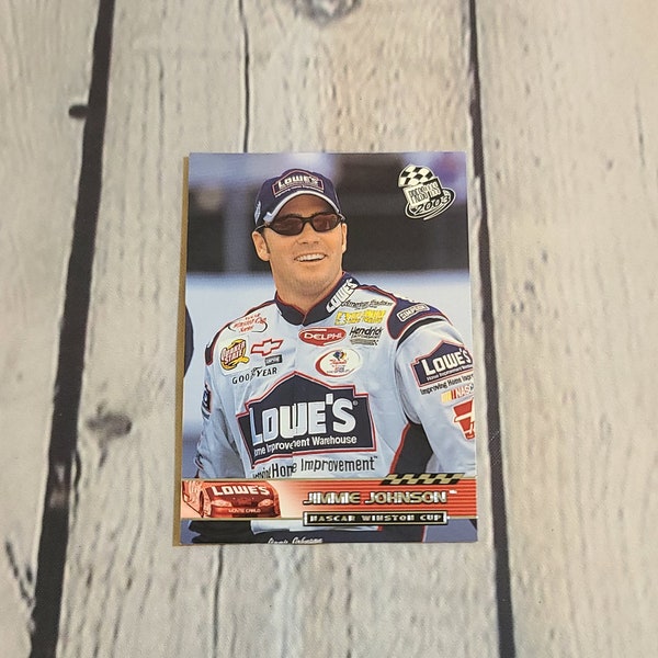 2003 Jimmie Johnson Press Pass NASCAR Card #16 Rare