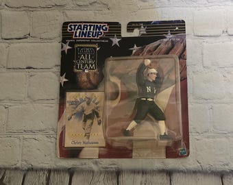 2000 Christy Mathewson Starting Lineup All Century Team Action Figurine And Baseball Card (NEW)