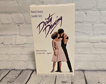 1998 Dirty Dancing VHS Tape Patrick Swayze And Jennifer Grey
