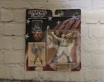 2000 CY Young Starting Lineup All Century Team Action Figurine And Baseball Card (NEW)