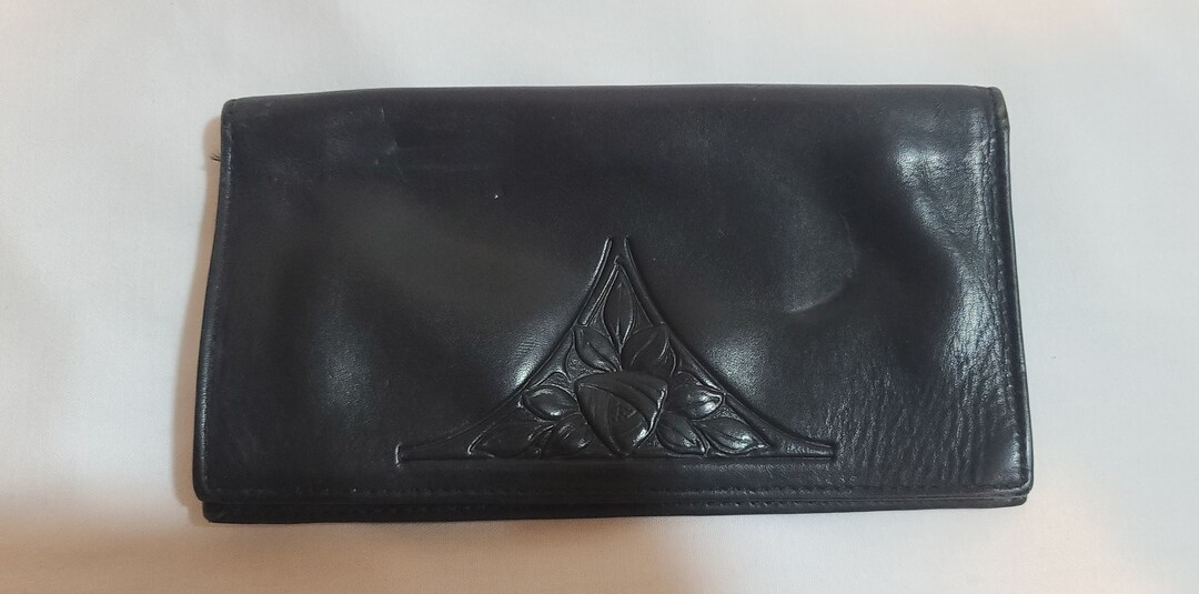 Rolfs Genuine Leather Checkbook Cover Etsy