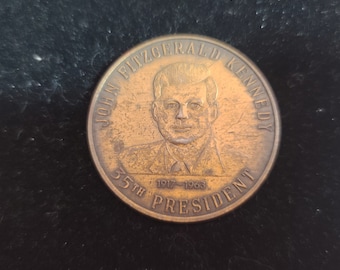 1917-1963 JFK Commemorative Token - John Fitzgerald Kennedy