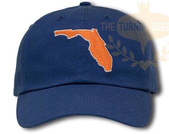 Florida State Baseball Cap - Outline State Design