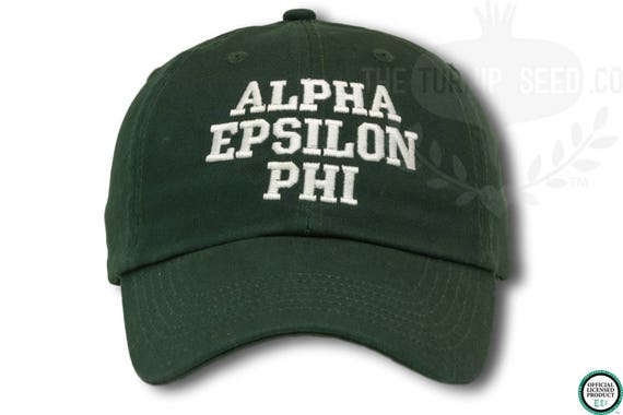Alpha Epsilon Phi Sorority Baseball Cap - Custom Color Hat  display picture 1