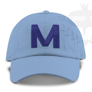 TODDLER Initial Monogram Baseball Cap - Custom Color Hat and Embroidery ...
