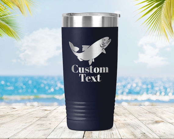 Fishing Logo With Name Custom Image, Logo, or Text Engraved