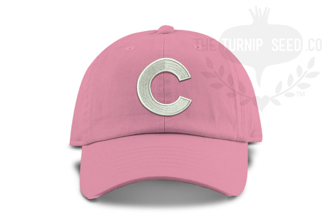 YOUTH Initial Monogram Baseball Cap - Custom Color Hat and Embroidery ...