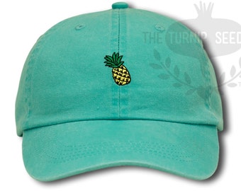 Pineapple Baseball Cap - Custom Color Hat