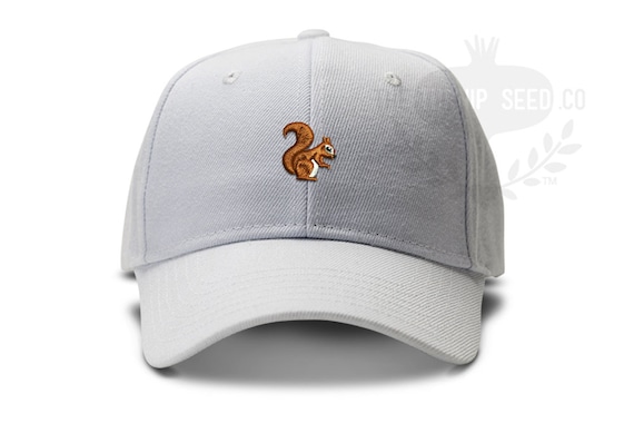 Buy Small Squirrel Baseball Cap Custom Color Hat and Embroidery