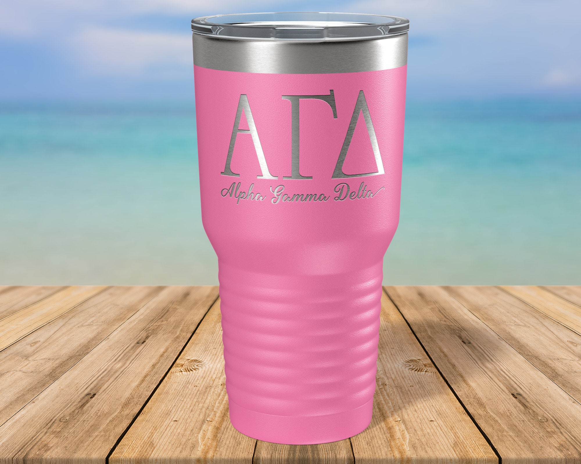 Alpha Gamma Delta 5 Alpha Gamma Delta Sorority Stainless Steel Thermos Water Bottle 17 OZ Alpha Gamma Delta 5 Alpha Gamma Delta Sorority Stainless Steel Thermos Water Bottle 17 OZ