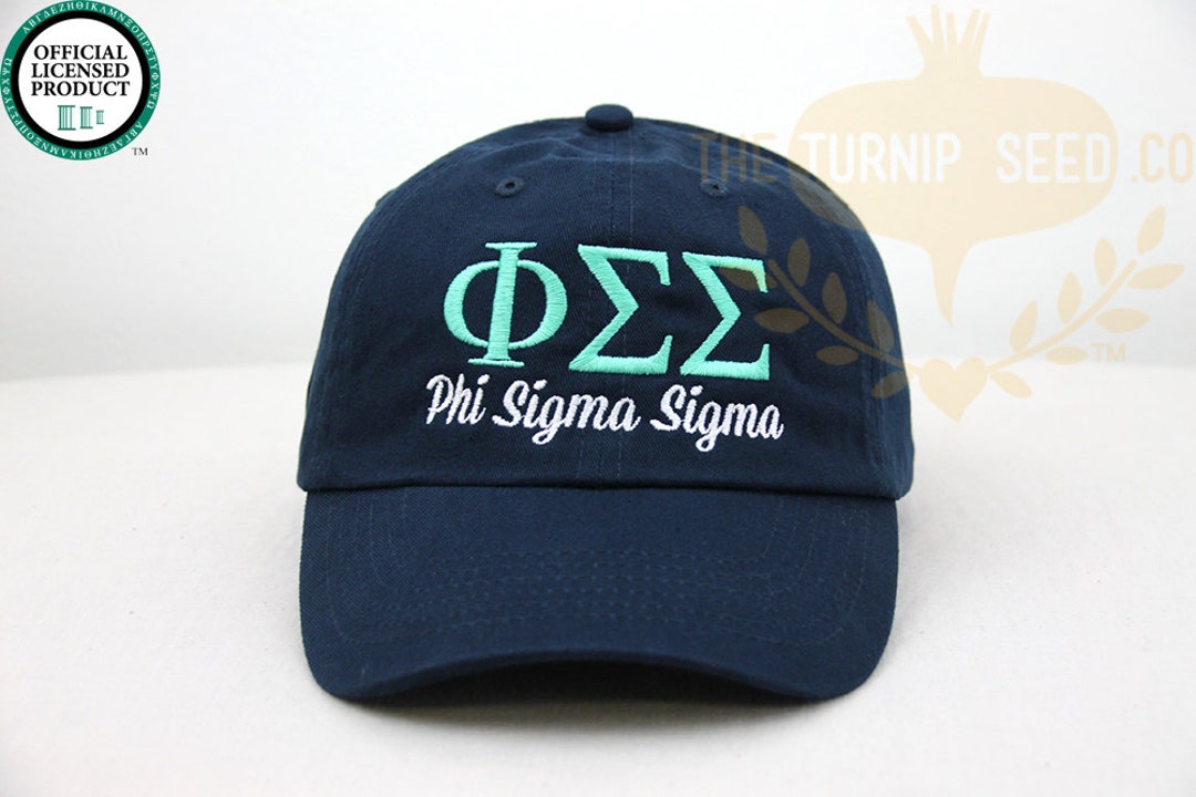 Phi Sigma Sigma Sorority Baseball Cap - Custom Color Hat and  display picture 2