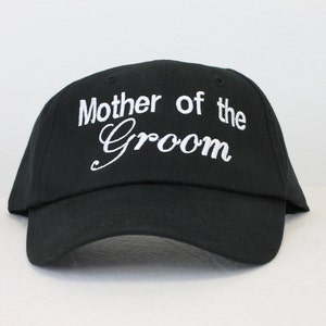 Wedding Mother of the Groom Embroidered Baseball Cap