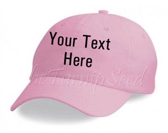 Customized Baseball Cap - Custom Color Hat and Embroidery.