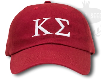 Kappa Sigma Baseball Cap - Custom Color Hat and Embroidery.