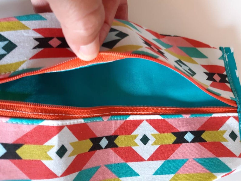 Medium popcorn pouch zip pouch