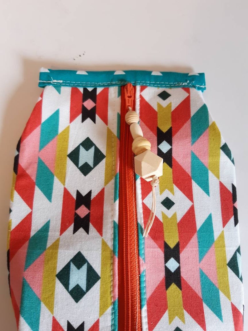 Medium popcorn pouch zip pouch