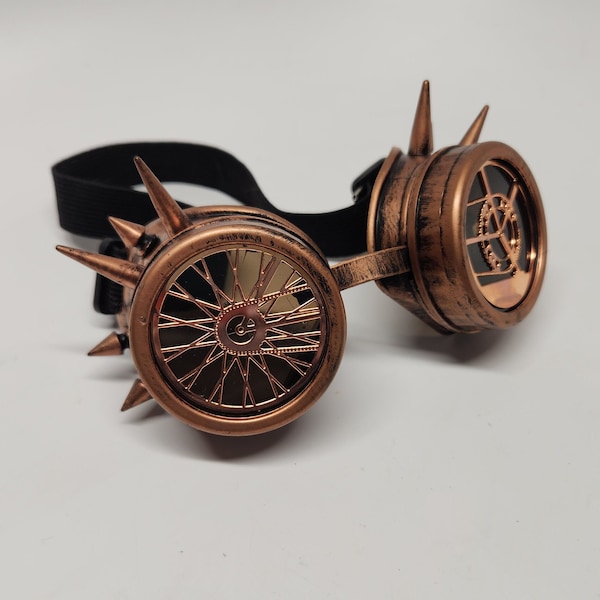 Steampunk Goggles With Spikes
