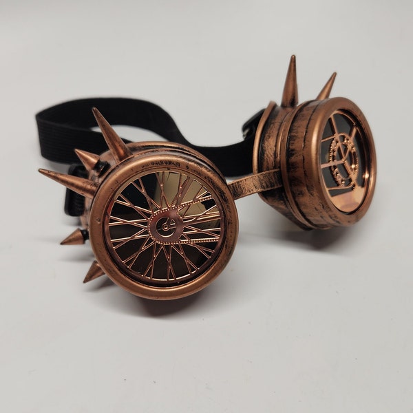 Steampunk Goggles With Spikes