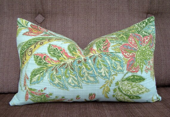 Tropical Palm Leaves Decorative Designer Green Printed Fabric Etsy