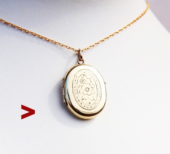 Antique German Locket Pendant Picture 