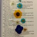 see more listings in the Pressed Floral Bookmarks section