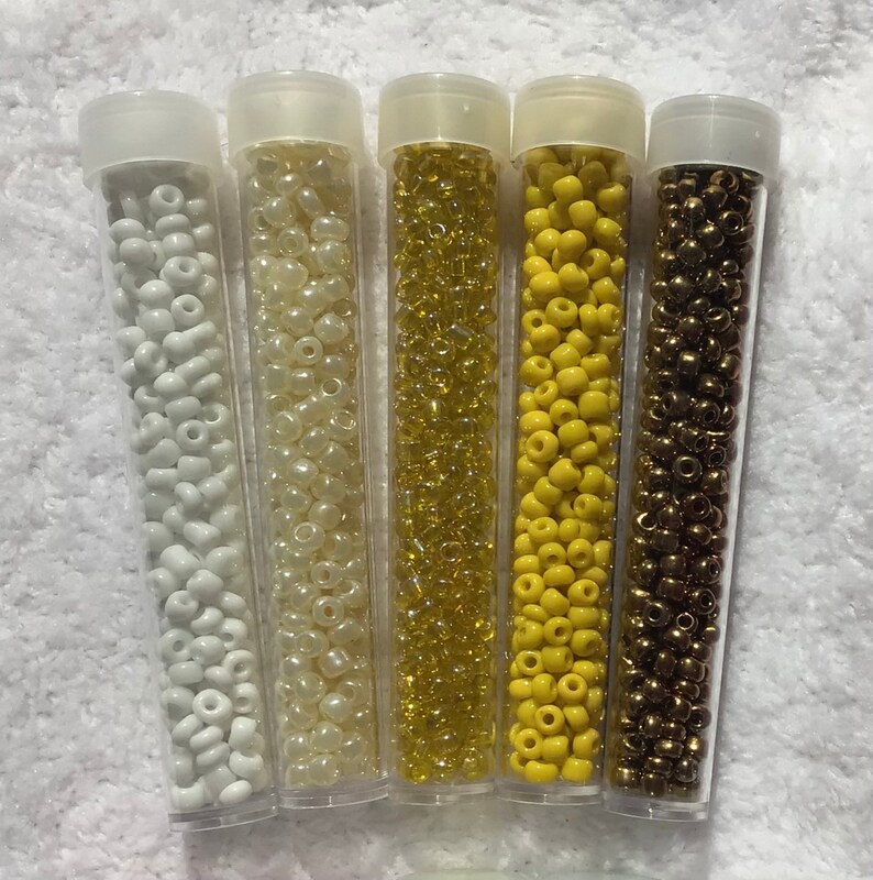 Wholesale lot bulk size 8/0 glass seed beads in plastic tubes Etsy