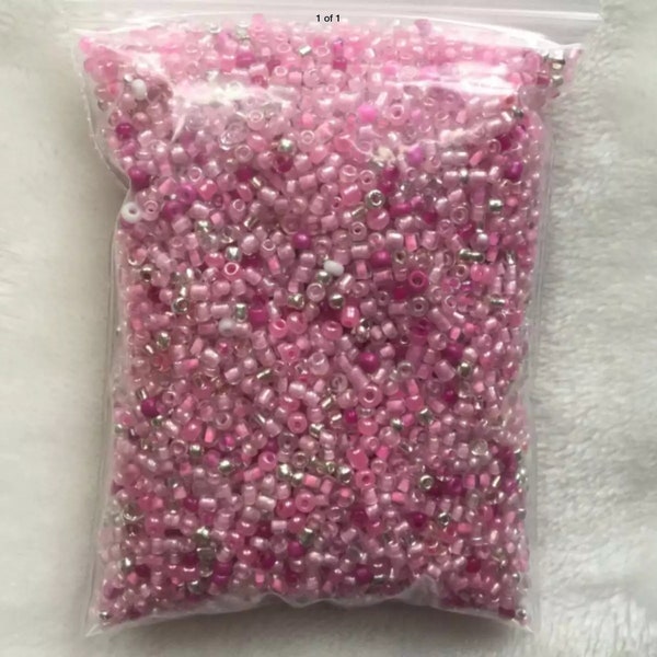 6800pcs / bag Wholesale Lot Bulk 1 bag of 100g Mixed Glass Seed Beads 2mm-11/0 Choose Your Mix