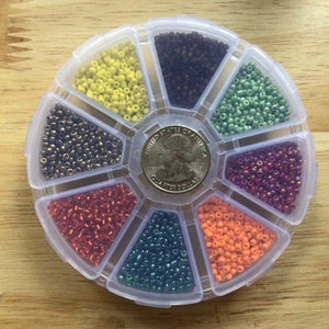 150g WHOLESALE TRADE PACK of GLASS SEED BEADS JEWELLERY BEADING Size 11/0 2mm
