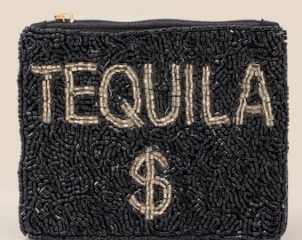 Portmonetka z koralikami w stylu tequili: WIELOKROTNA