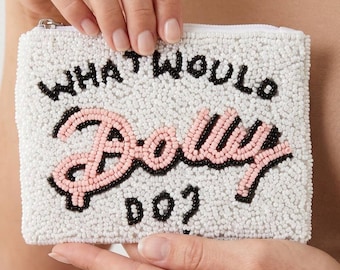Portmonetka z koralikami z nasion What Would Dolly Do: WIELOKROTNEGO UŻYTKU