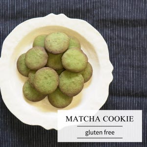 Japanese matcha cookie/gluten-free