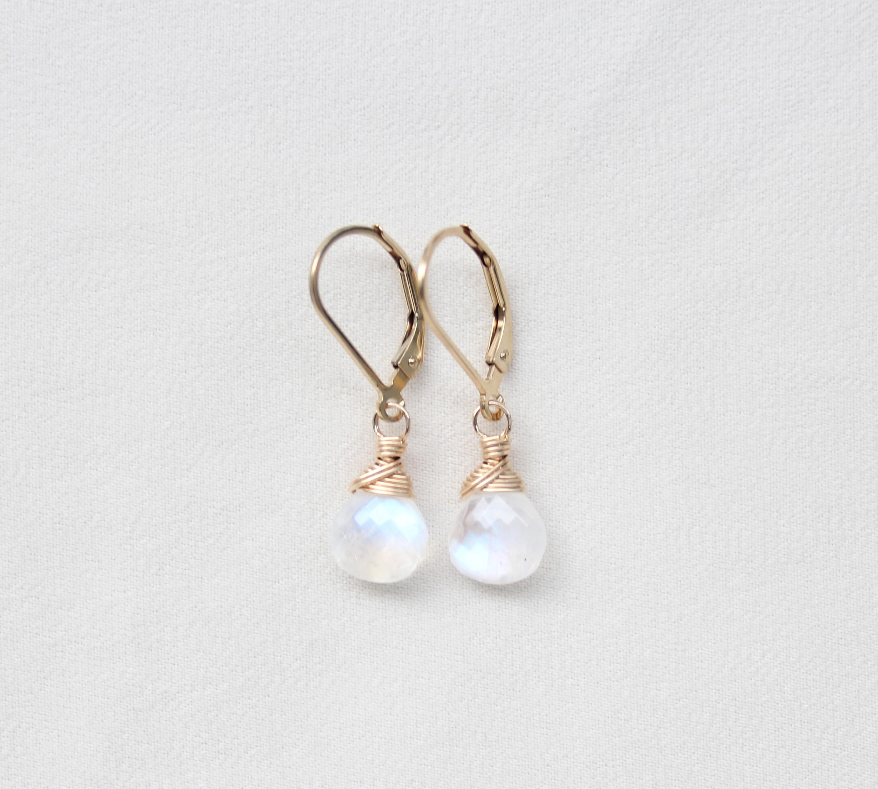 Boucles D'oreilles Dormeuses – Perles De Culture Baroques Et Péridot, Plaqué Or 18k